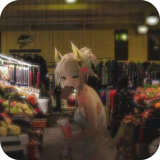 🤨 Стикер «Anime IRL» для Telegram