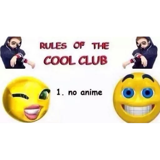 🐔 Стикер «It`s cool to be anime» для Telegram