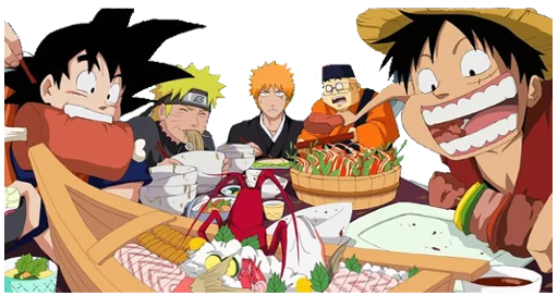 🍗 Стикер «Anime Italia Stickers» для Telegram