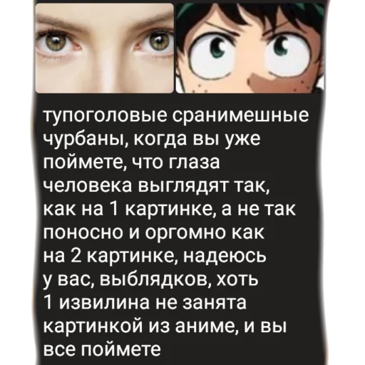 💩 Стикер «аргументы, что анимешники жрут члены» для Telegram