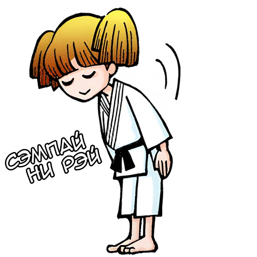 😌 Стикер «Аниме карачу» для Telegram