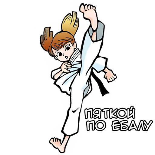 😳 Стикер «Аниме карачу» для Telegram