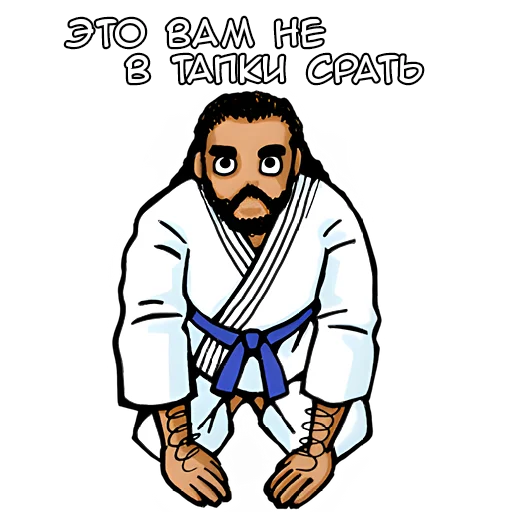 🧐 Стикер «Аниме карачу» для Telegram