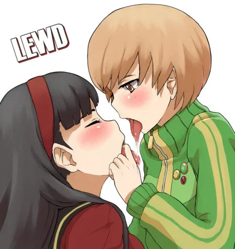 😥 Стикер «Anime Lady» для Telegram