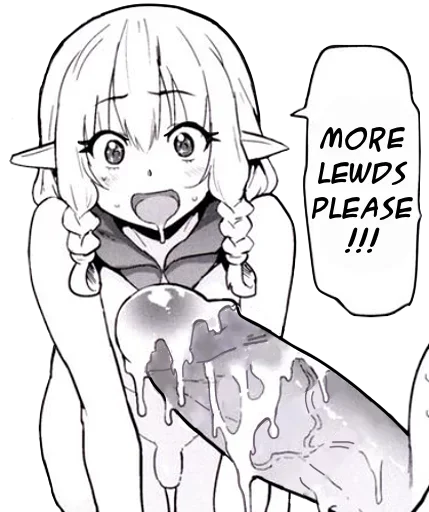 🤨 Стикер «Anime Lady» для Telegram