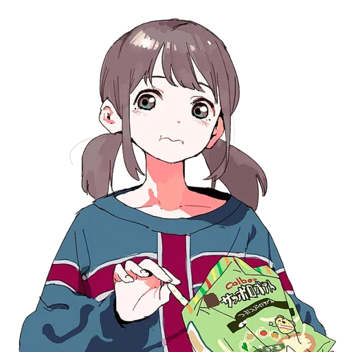 😒 Стикер «Anime mix pack 2» для Telegram