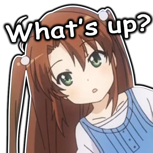 ✌️ Стикер «AnimeNonNonBiyoriEn» для Telegram