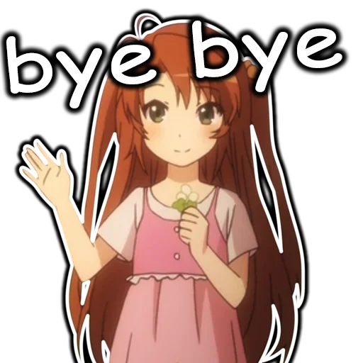 ✋ Стикер «AnimeNonNonBiyoriEn» для Telegram