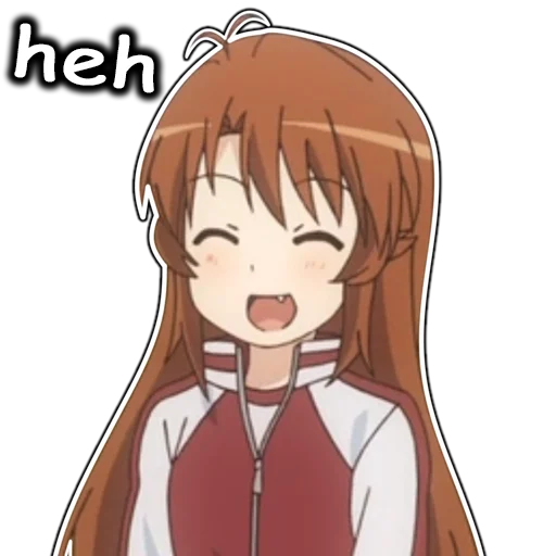 😀 Стикер «AnimeNonNonBiyoriEn» для Telegram