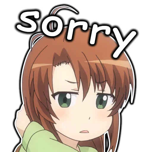 😅 Стикер «AnimeNonNonBiyoriEn» для Telegram