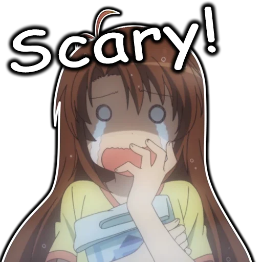 😱 Стикер «AnimeNonNonBiyoriEn» для Telegram