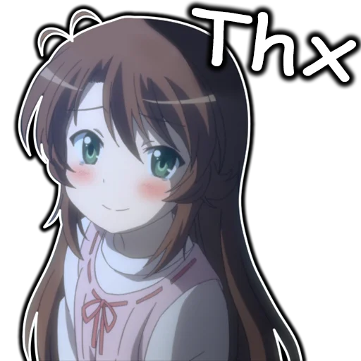 👏 Стикер «AnimeNonNonBiyoriEn» для Telegram