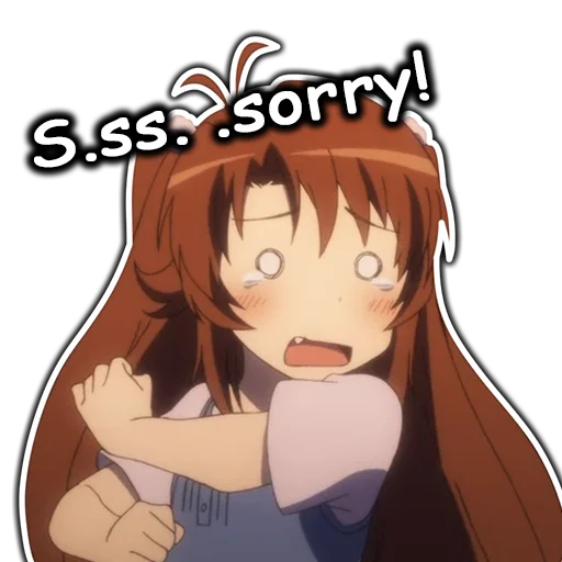 😅 Стикер «AnimeNonNonBiyoriEn» для Telegram