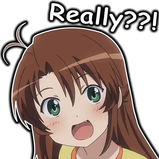 😳 Стикер «AnimeNonNonBiyoriEn» для Telegram