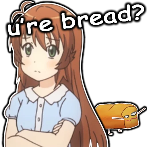 😕 Стикер «AnimeNonNonBiyoriEn» для Telegram