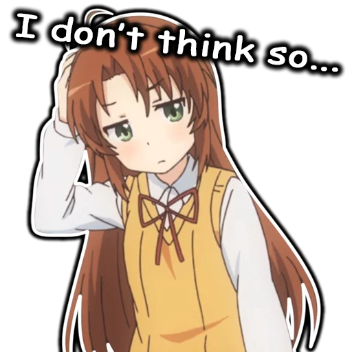 🙄 Стикер «AnimeNonNonBiyoriEn» для Telegram