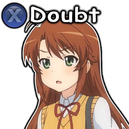 😧 Стикер «AnimeNonNonBiyoriEn» для Telegram
