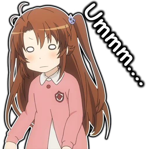😐 Стикер «AnimeNonNonBiyoriEn» для Telegram