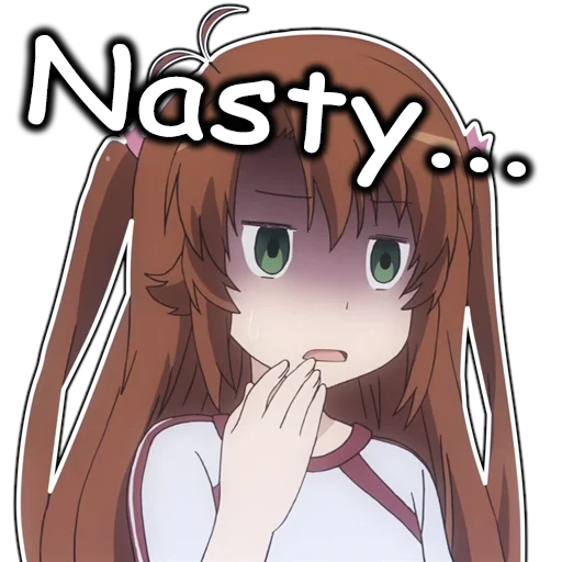 😨 Стикер «AnimeNonNonBiyoriEn» для Telegram