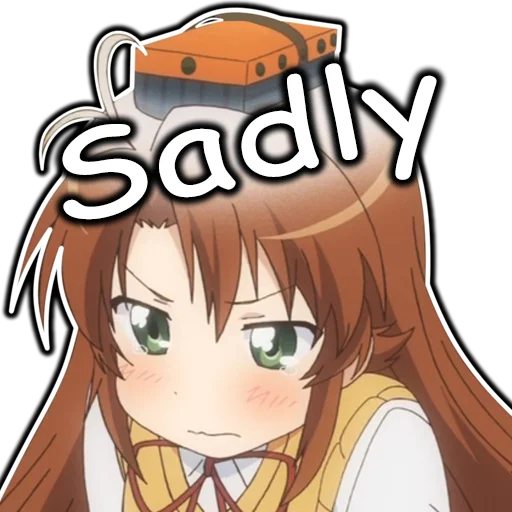 😥 Стикер «AnimeNonNonBiyoriEn» для Telegram