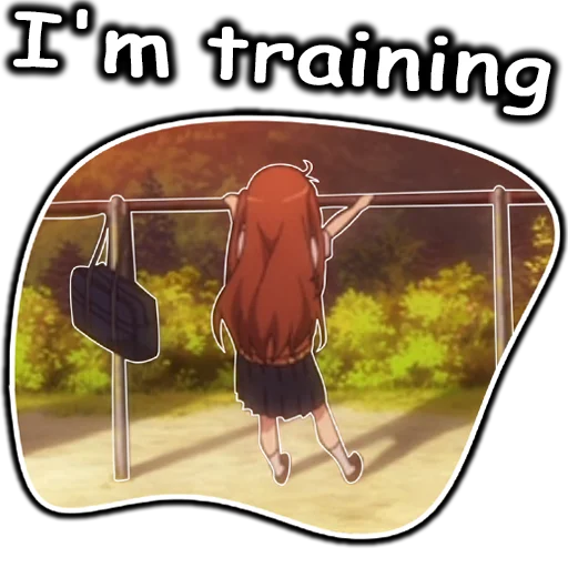 💪 Стикер «AnimeNonNonBiyoriEn» для Telegram