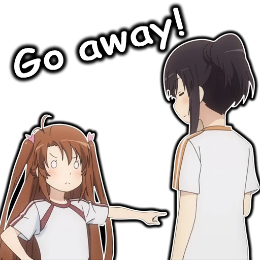 👈 Стикер «AnimeNonNonBiyoriEn» для Telegram
