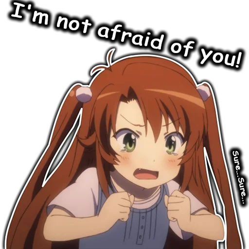 😧 Стикер «AnimeNonNonBiyoriEn» для Telegram