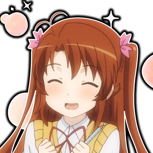 😀 Стикер «AnimeNonNonBiyoriEn» для Telegram