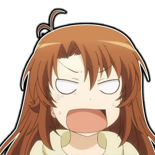 😮 Стикер «AnimeNonNonBiyoriRu» для Telegram
