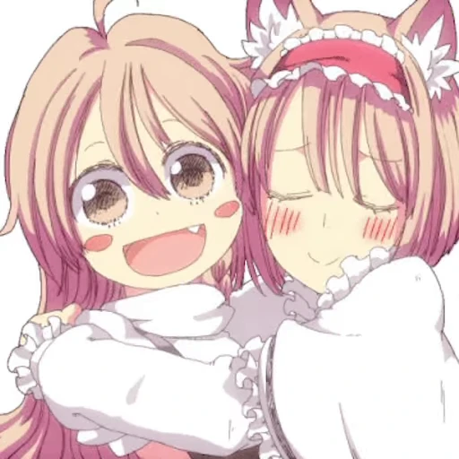 🫂 Стикер «Anime обнимашки» для Telegram