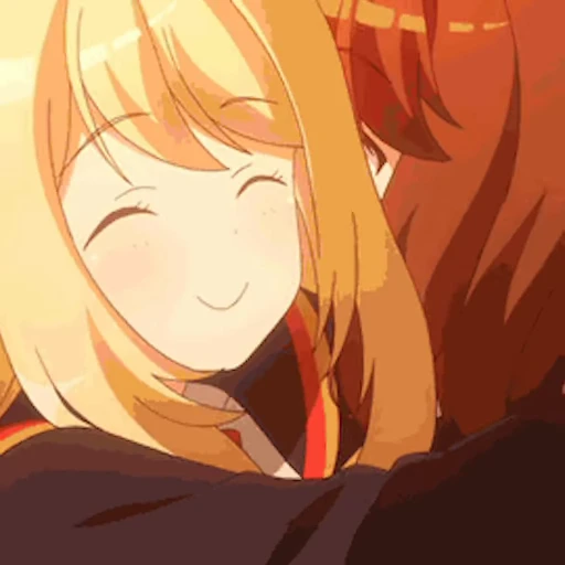 🫂 Стикер «Anime обнимашки» для Telegram