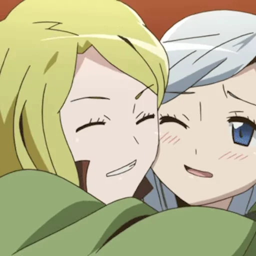 🫂 Стикер «Anime обнимашки» для Telegram
