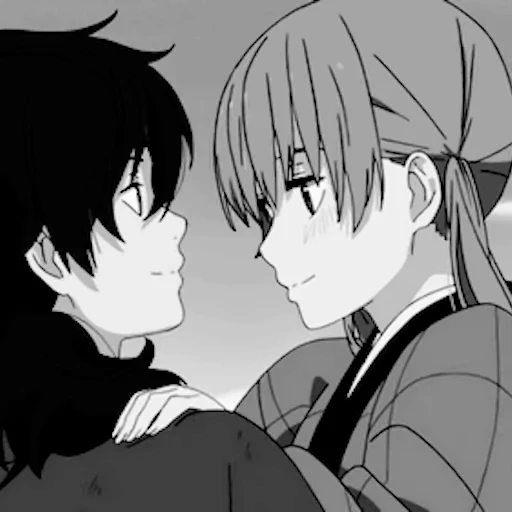 🫂 Стикер «Anime обнимашки» для Telegram
