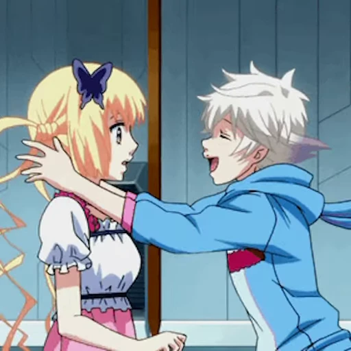 🫂 Стикер «Anime обнимашки» для Telegram