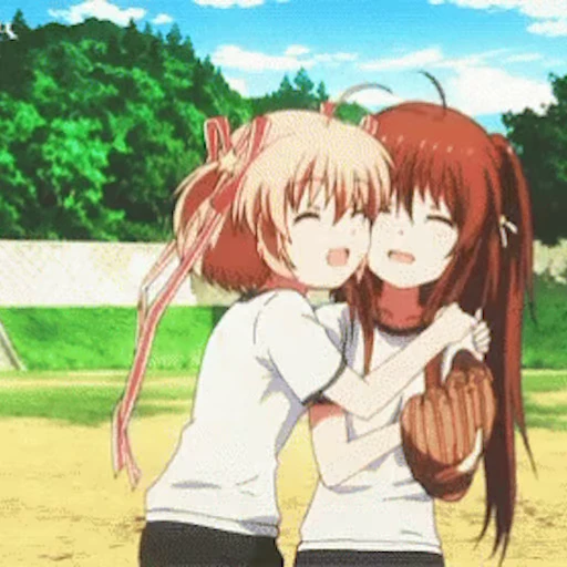 🫂 Стикер «Anime обнимашки» для Telegram