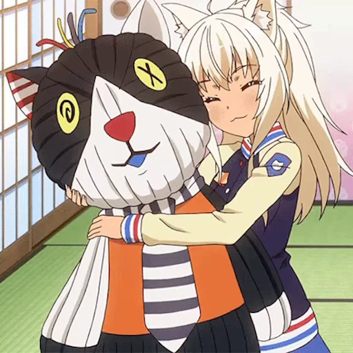 🫂 Стикер «Anime обнимашки» для Telegram