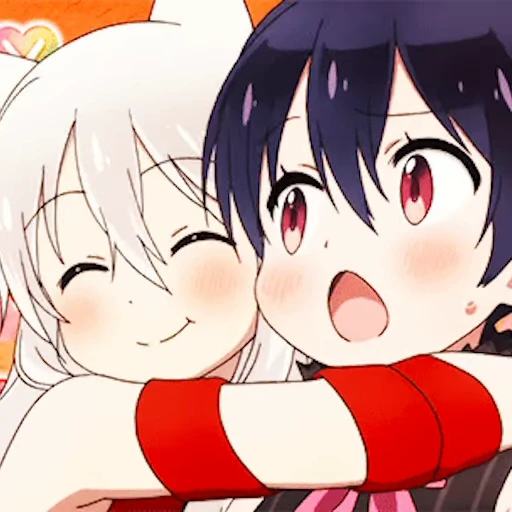 🫂 Стикер «Anime обнимашки» для Telegram