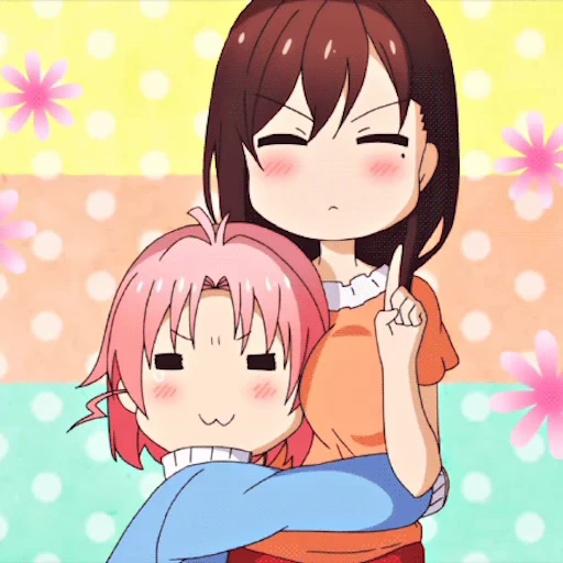 🫂 Стикер «Anime обнимашки» для Telegram