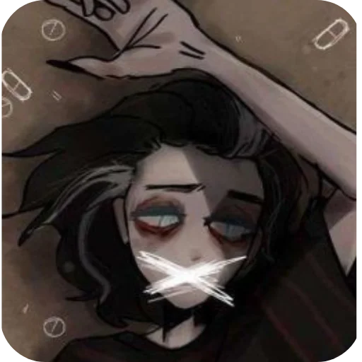 ⛑ Стикер «Аниме» для Telegram