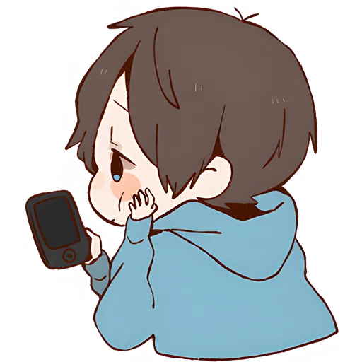 🥱 Стикер «Анимешная парочка 2» для Telegram