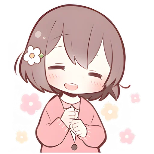 😊 Стикер «Anime boy and girl» для Telegram