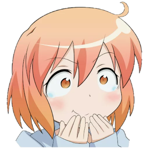 😝 Стикер «AnimeReacts» для Telegram