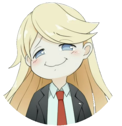 ☺️ Стикер «AnimeReacts» для Telegram