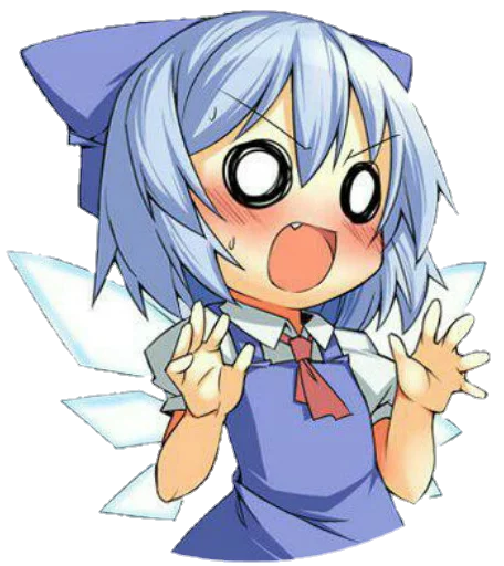 😳 Стикер «AnimeReacts» для Telegram