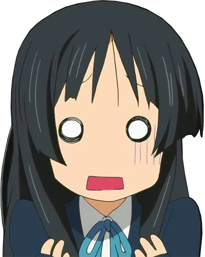 😱 Стикер «AnimeReacts» для Telegram