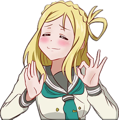 Стикерпак AnimeReacts для Telegram