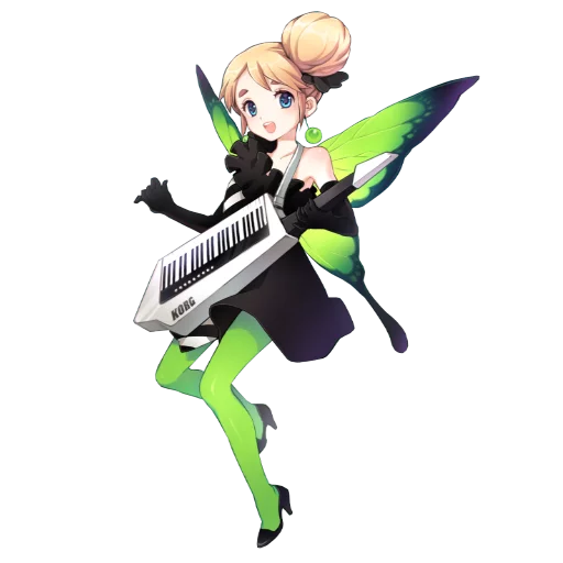 🎸 Стикер «random render pack» для Telegram