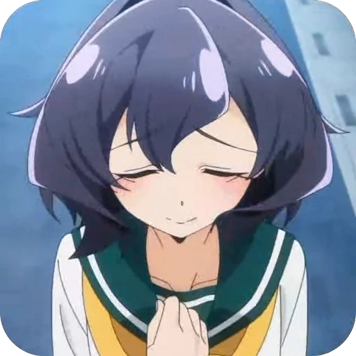 🤩 Стикер «Gushing over Magical Girls» для Telegram
