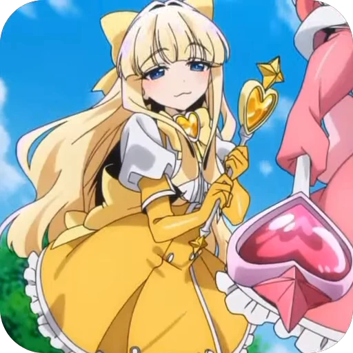 🤩 Стикер «Gushing over Magical Girls» для Telegram