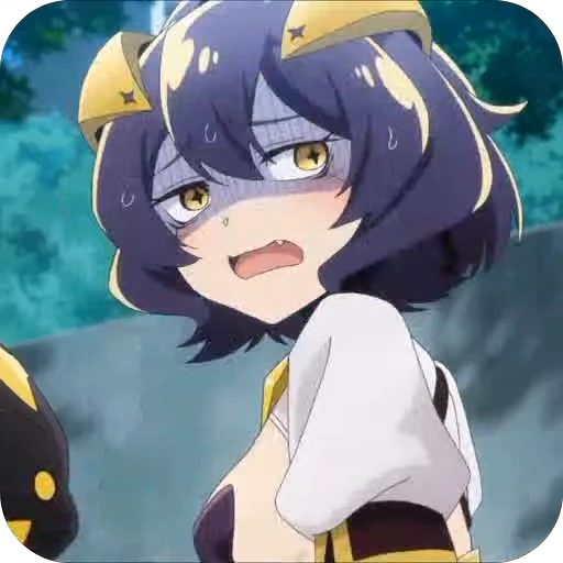🤩 Стикер «Gushing over Magical Girls» для Telegram